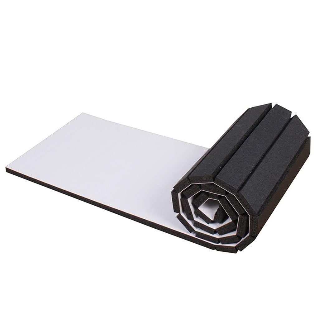 Tappetino da Ginnastica avvolgibile Spessi Tappetini di Fitness per la Lotta Tappetino per acrobazie in Pista per l'allenamento e la Pratica a casa (Size : 2.5cm/m²/1inch Thick)