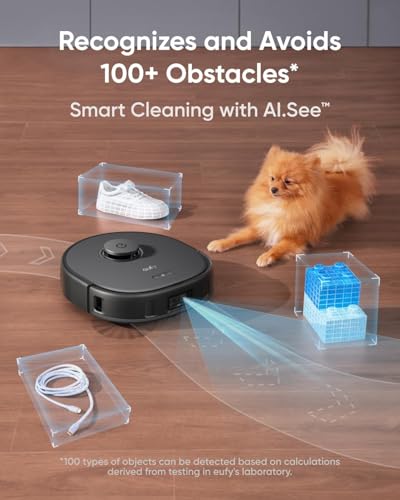 Robot Vacuum with Self-Emptying Station