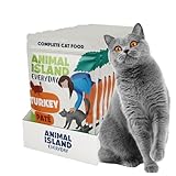 Animal Island Nassfutter für ausgewachsene Katzen Everyday feine Pastete mit Pute und Huhn in Brühe getreidefrei Multipack Portionsbeutel, 12 x 85g