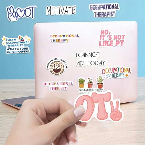 50PCS Occupational Therapy Stickers OT Sticker for Water Bottle Occupational Therapist Gift OT Laptop Decals - Image 6
