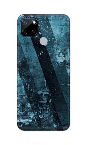 Image of Printed Hard Back Cover for Realme C12 Back Cover (Rugged Background -J1) -190724(EA)