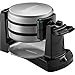 Cuisinart WAF-F40 Double Flip Belgian Waffle Maker Black/Stainless Bundle with 1 YR CPS Enhanced Protection Pack (E9CUIWAFF40)