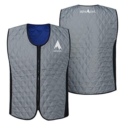Alphacool Evaporative Cooling Vest for Men & Women – Reusable Body Cooler for Hot Weather