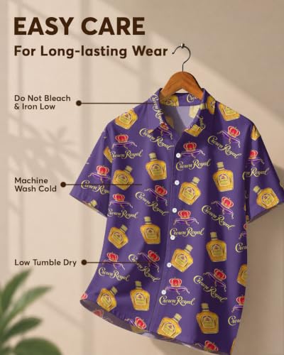 Image of 99TIMORO Funny Movie Mens Hawaiian Shirts Button Down Short Sleeve