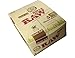 RAW Natural UNREFINED ORGANIC Rolling paper ROLLS 1 box - 24 x 5m papers