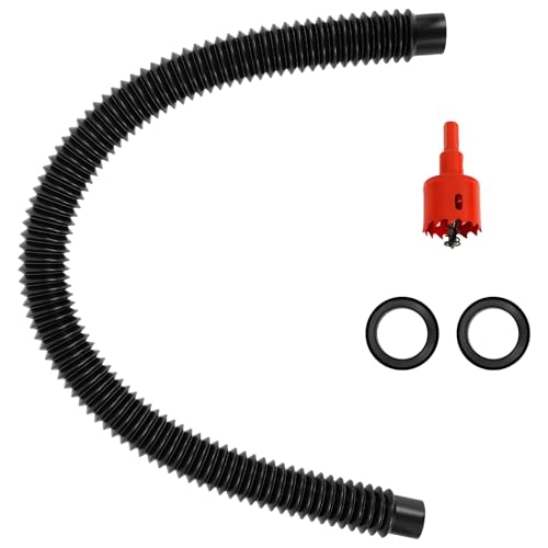 ZFLYCANP Rain Barrel Hose Connector Kit, Rain Barrel Linking Kit, Water Butt Hose Pipe Connector for Home Garden Outdoor Work