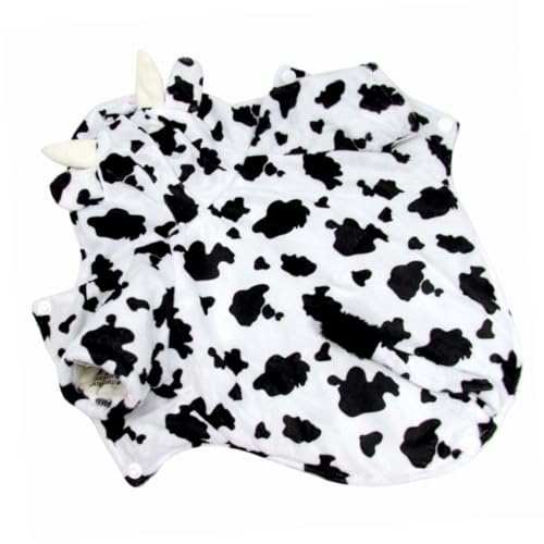 Disfraz de perro con patrón de vaca XL