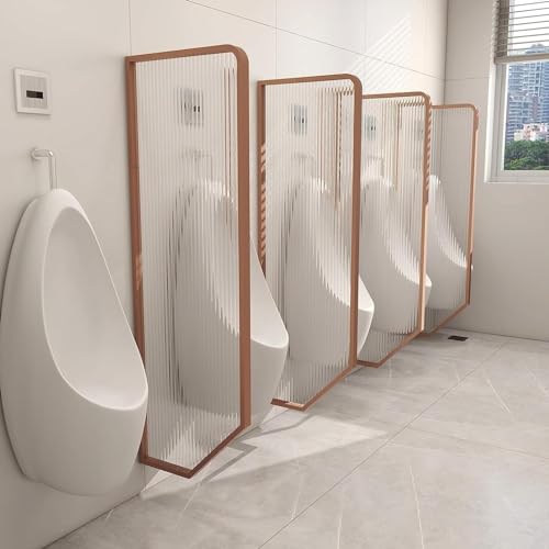 Separatore per orinatoio da parete in acciaio inox, per servizi igienici pubblici, divisorio per la privacy, per servizi igienici, per una maggiore igiene