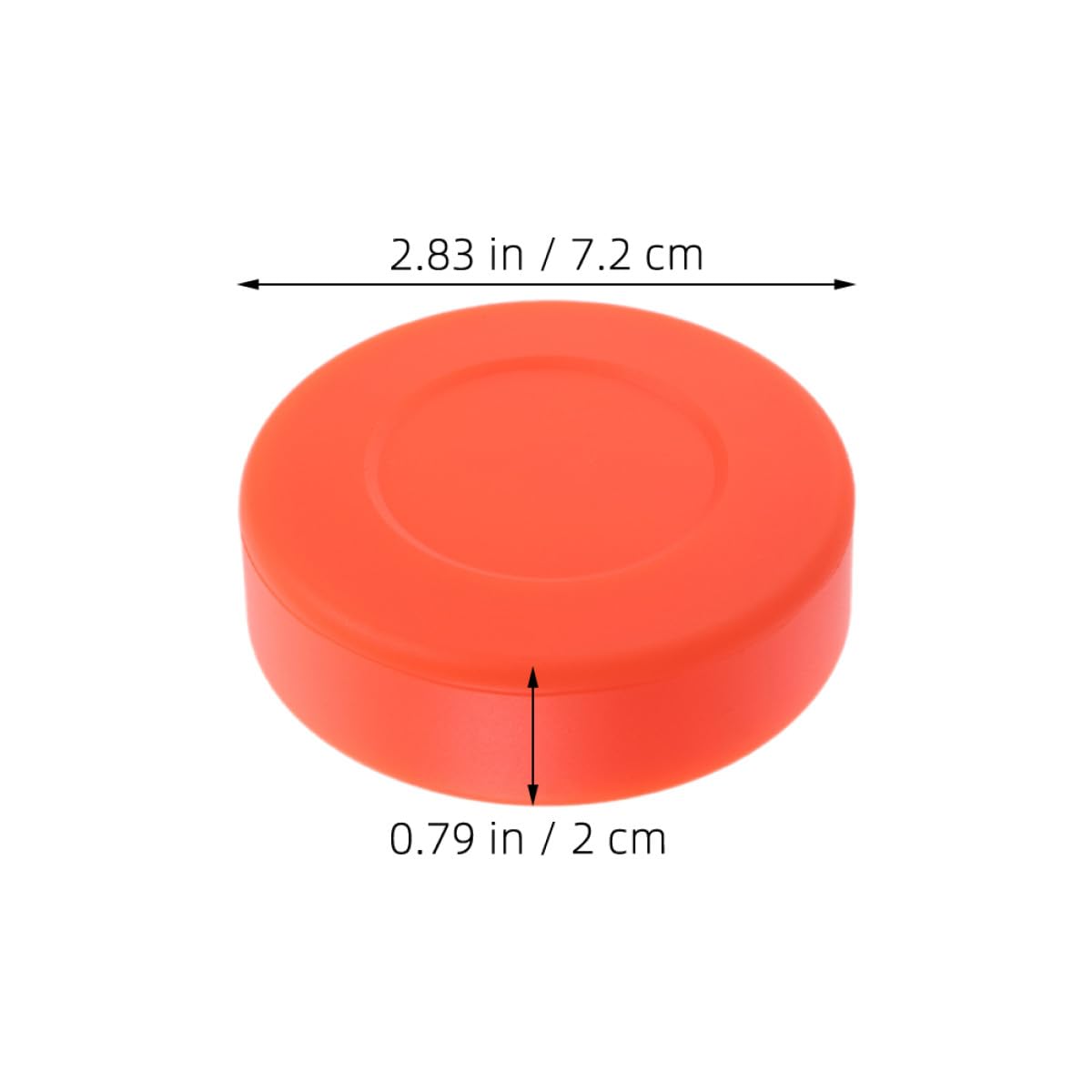 BESPORTBLE 5 Stück PVC Eishockey Pucks für Training und Wettkampf Robustes Material Vielseitig Einsetzbar Leichtes für Indoor Outdoor hockeyübungen