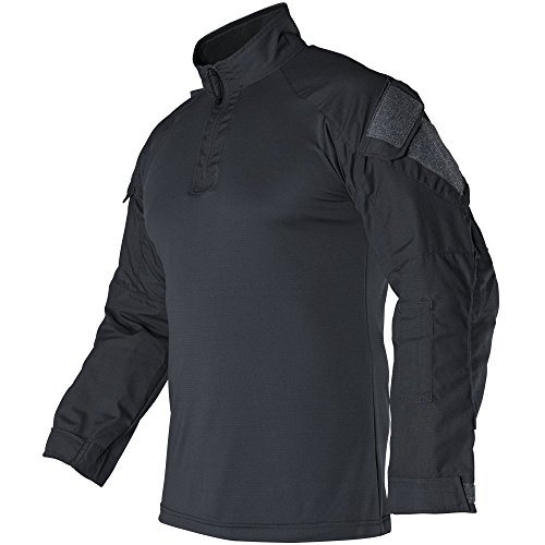 Vertx Men's X-Large Recon Combat Long Sleeves Shirt, Smoke Grey