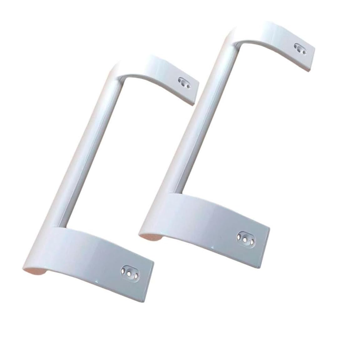 ELECTROTODO Conjunto tiradores remplazo de frigorífico Beko Saivod - 2 UNIDADES COLOR BLANCO -
