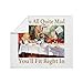 CafePress We're All Quite MAD Throw Blanket Super Soft Fleece Plush Throw Blanket, 60
