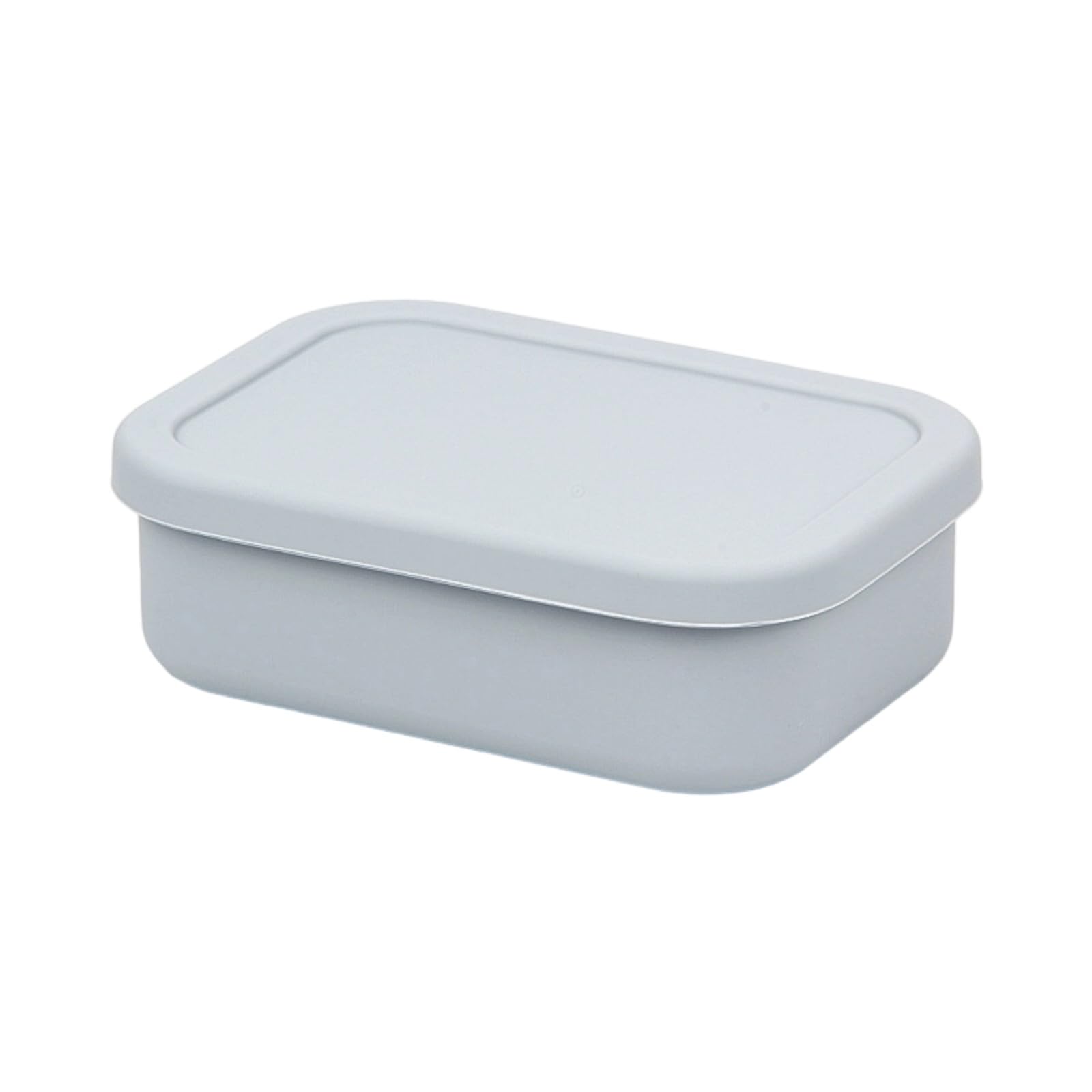 Elnwnnkc Silicone Food Storage Container Microwave Safe Dishwasher Friendly Lunch Box with Locking Lid 300ml / 700ml Leak Proof Bentos Box for Travel