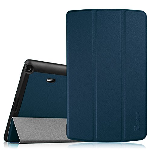 Fintie LG G Pad X8.3 (4G LTE Verizon Wireless VK815) Slim Shell Case - Ultra Lightweight Cover with Auto Sleep/Wake [Only for Verizon Wireless Model VK815] LG G Pad X 8.3-Inch 4G LTE Tablet, Navy