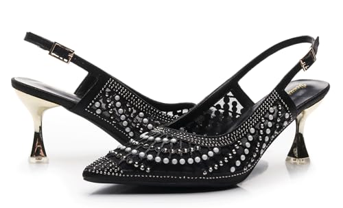Image of VenusCelia Women's Charming Lady Slingback Pump Shoe