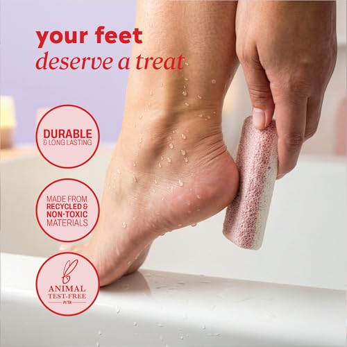 Onyx Professional Double Sided Pumice Stone, 2 Pack - 100% Siliglass Callus Remover for Feet, Elbows, Knees, Dead Skin, Heels, Hands, Foot File Scrubber Exfoliator, Pumice Stone for Feet - Image 5