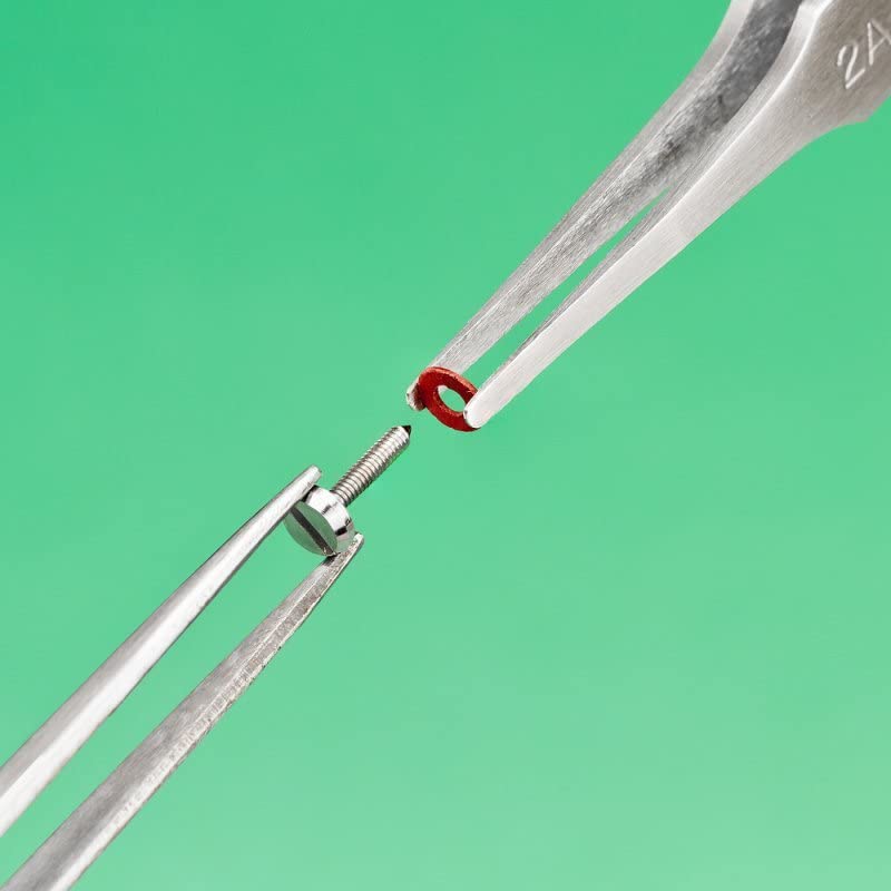 In Inglese Pinzette Extra Lunghe 12 Pollici - Punte Curve, Ideali Per Lavori Di Precisione E DIY Pinzette Curve Angolate - Foto 2