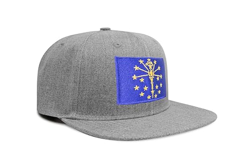 Image of International Tie State Hat for Men and Women, Adjustable Snapback Trucker Baseball Cap with Embroidered Patch
