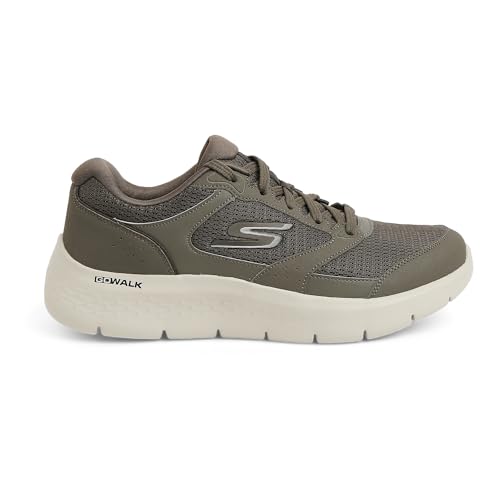 Image of Skechers Mens GO Walk Flex Taupe Walking Shoe - 7 UK (216480)
