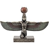 Photo Gallery studio collection - statua di isis, antica dea egizia. nuova resina in ottone, figura antico egitto 26 cm Photo Gallery studio collection - statua di isis, antica dea egizia. nuova resina in ottone, figura antico egitto 26 cm