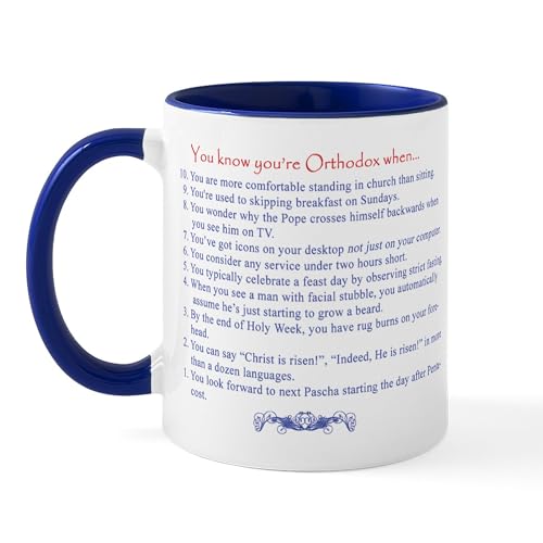 CafePress You Know Youre Orthodox When... Mug 11 oz (325 ml) Ceramic Coffee Mug