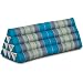 Livasia | Coussin Triangulaire Extra Large | Dos - Nuque - Lombaires | 80 x 32 x 30 cm | Rembourrage en Kapok | Coussin Thaï | Traversin