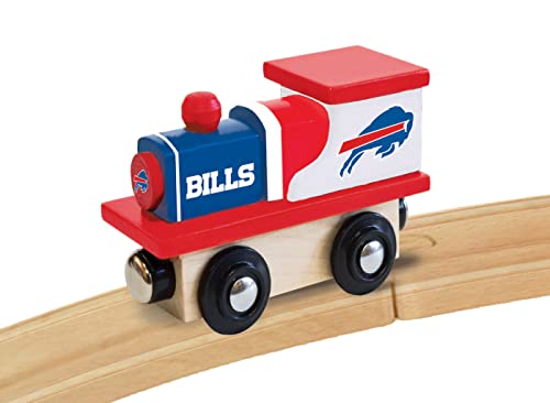 Image of MasterPieces NFL Buffalo Bills Real Wood Toy Train, For Ages 3+