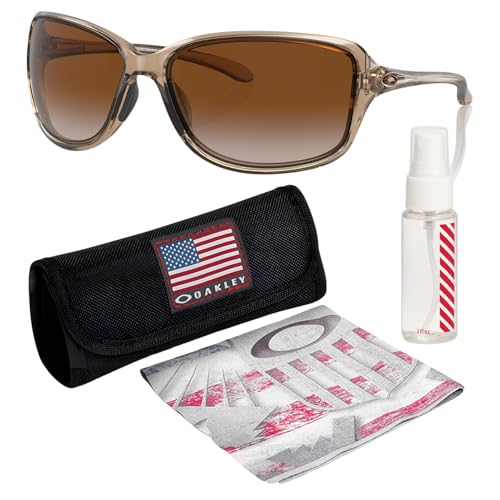 Oakley OO9301 COHORT – Polarized/Non-Polarized - Rectangle Shape Sunglasses with Official Eyewear Kit Bundle