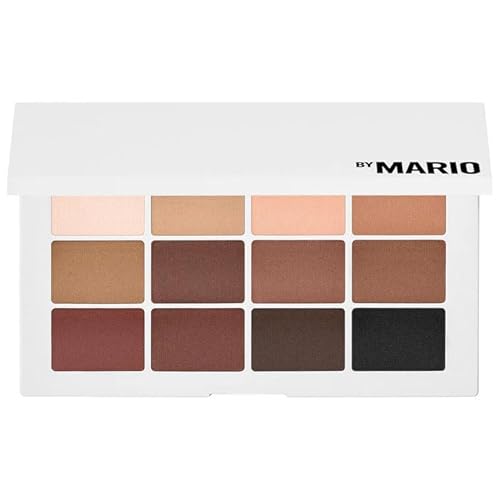 Makeup B-M - Master Matte Eyeshadow Palette - 12 Neutral Blendable Shades for Everyday & Glam Looks, Long-Lasting, Smooth Finish, Highly Pigmented Eye Makeup - Size: (12 x 0.03 oz/ 1 g)