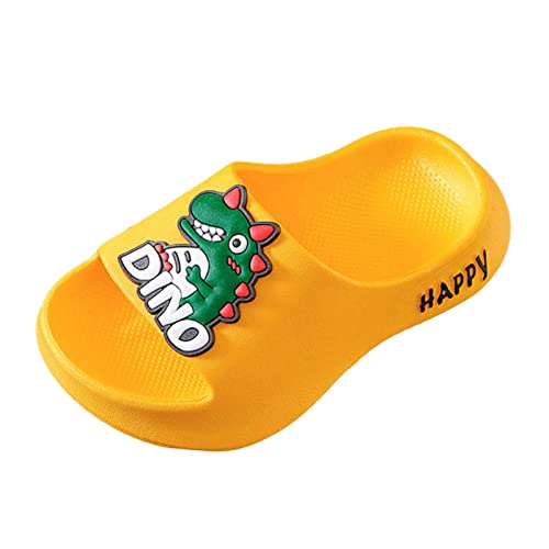 Children Cute Cartoon Dinosaur Slippers Summer Soft Bathroom Non-slip Sandals Children Slippers