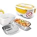 Spice Scaldavivande Portatile con Vaschetta Estraibile in Acciaio Inossidabile, 40 W, 1.5 Liters Garanzia 4 Anni immagine