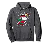 Peanuts - Christmas Snoopy Ice Skating Pullover Hoodie