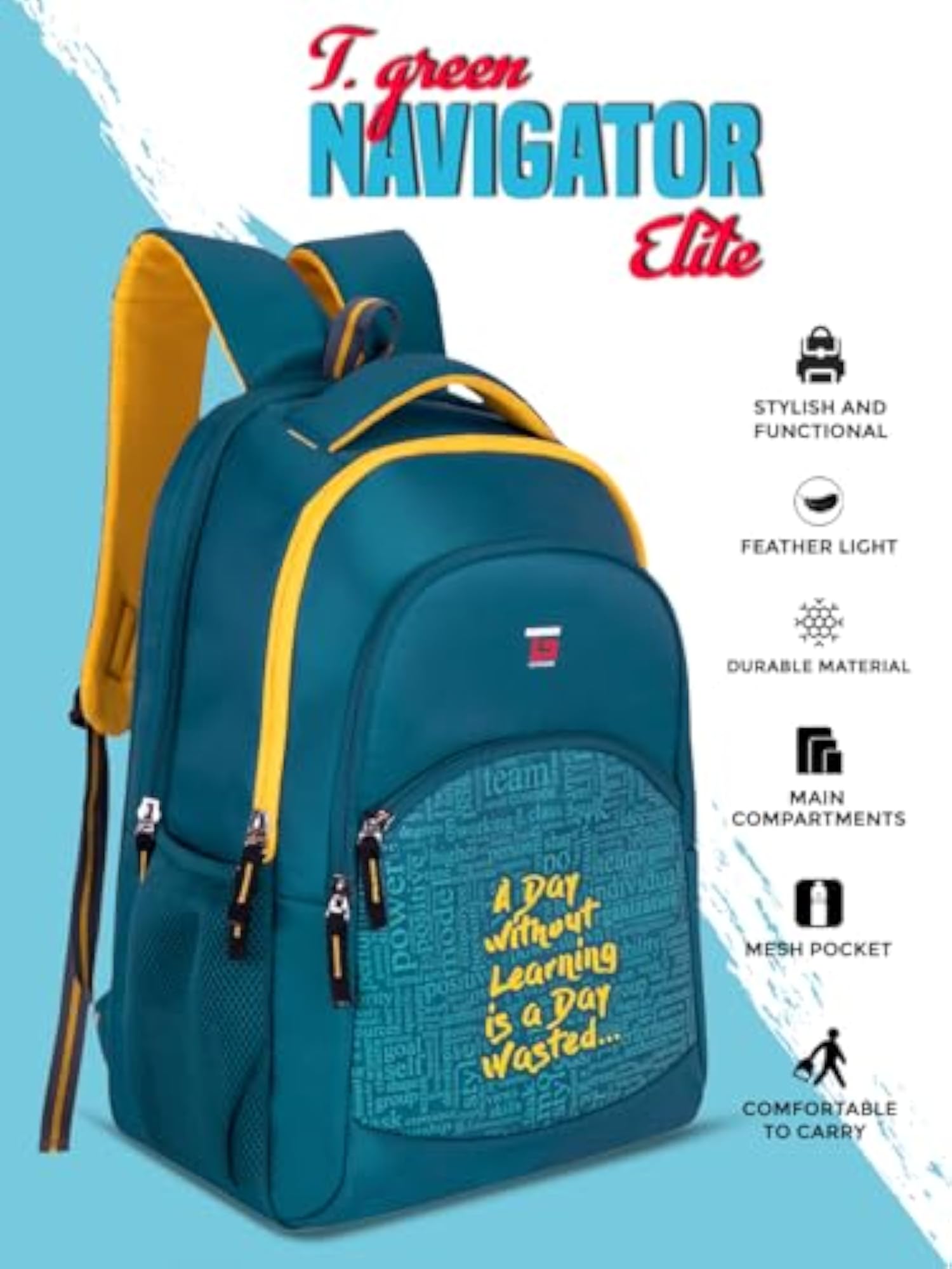 Navigator Elite Lightweight Large School Bag