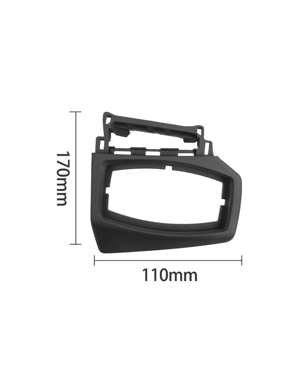 Auto Lichtschalter Für Ford Für Focus 2012 2013 2014 2015 2016 2017 2018 Auto Scheinwerfer Schalter Trim Rahmen Panel Abdeckung Niedrigen Hohen Level Konfiguration Kfz-Schalter EIN/AUS(Model B)