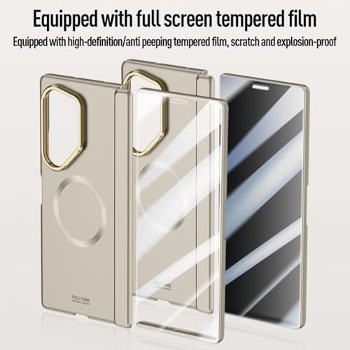 Coque Galaxy Z Fold6 antichoc bleue pour protéger la charnière