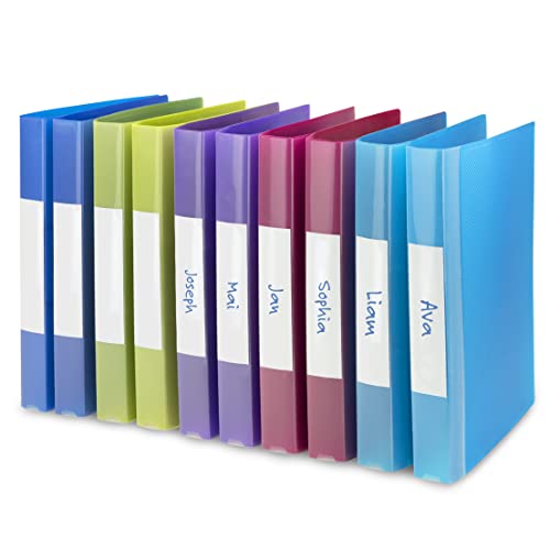 Classeur à 2 anneaux Rapesco 0716 transparent pour organiser le bureau et les cours du lycée