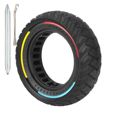 Lesetrker 8.5x3 Electric Scooter Solid 8.5 Inch Honeycomb Tires Compatible with VSETT 8/VSETT 9+ /Zero 8/Zero 9 Pro/Kugoo Kirin G2 Pro E-Scooter Tire Replacements