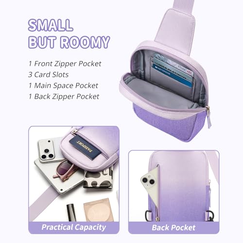 Image of Birthday Gifts for 8 9 10 11 12 Year Old Teens Girls Kids, Fanny Pack Crossbody Bag Sling Belt Bags Purse, Dorm Travel Essentials for Girls Fashion, Preppy Tween Teen Girl Gift Trendy Stuff