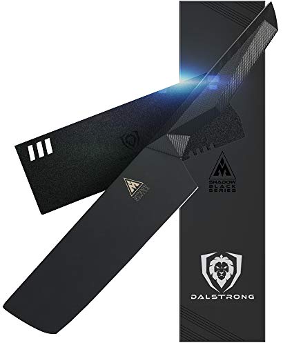 DALSTRONG Nakiri Knife - 7" - Shadow Black Series - Black Titanium Nitride