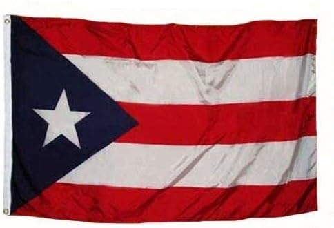 Miniatura 1 de Premium Lote 20 3x5 Puerto Rico País Bandera de Poliéster 3x5'