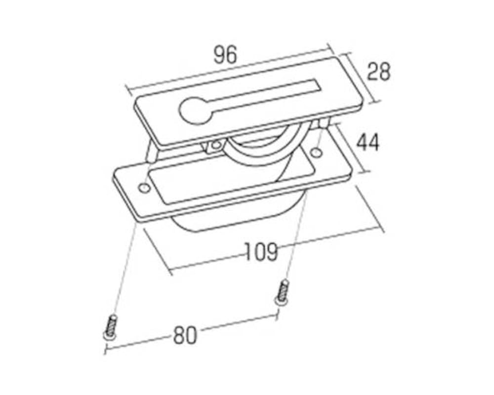にゃんこ　804040長方形引き出しタイプ天板金網コーキング簡易取手 Amazon | アイワ金属 アイワ ダイカスト半回転取手 船底裏カバー