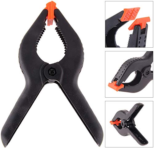 LATERN 10 Pezzi Morsetti a Molla in Plastica, 6