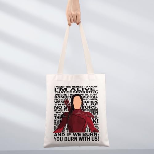 Bolso tote inspirado en películas distópicas y de aventuras, regalo para fans de cine miniatura 5