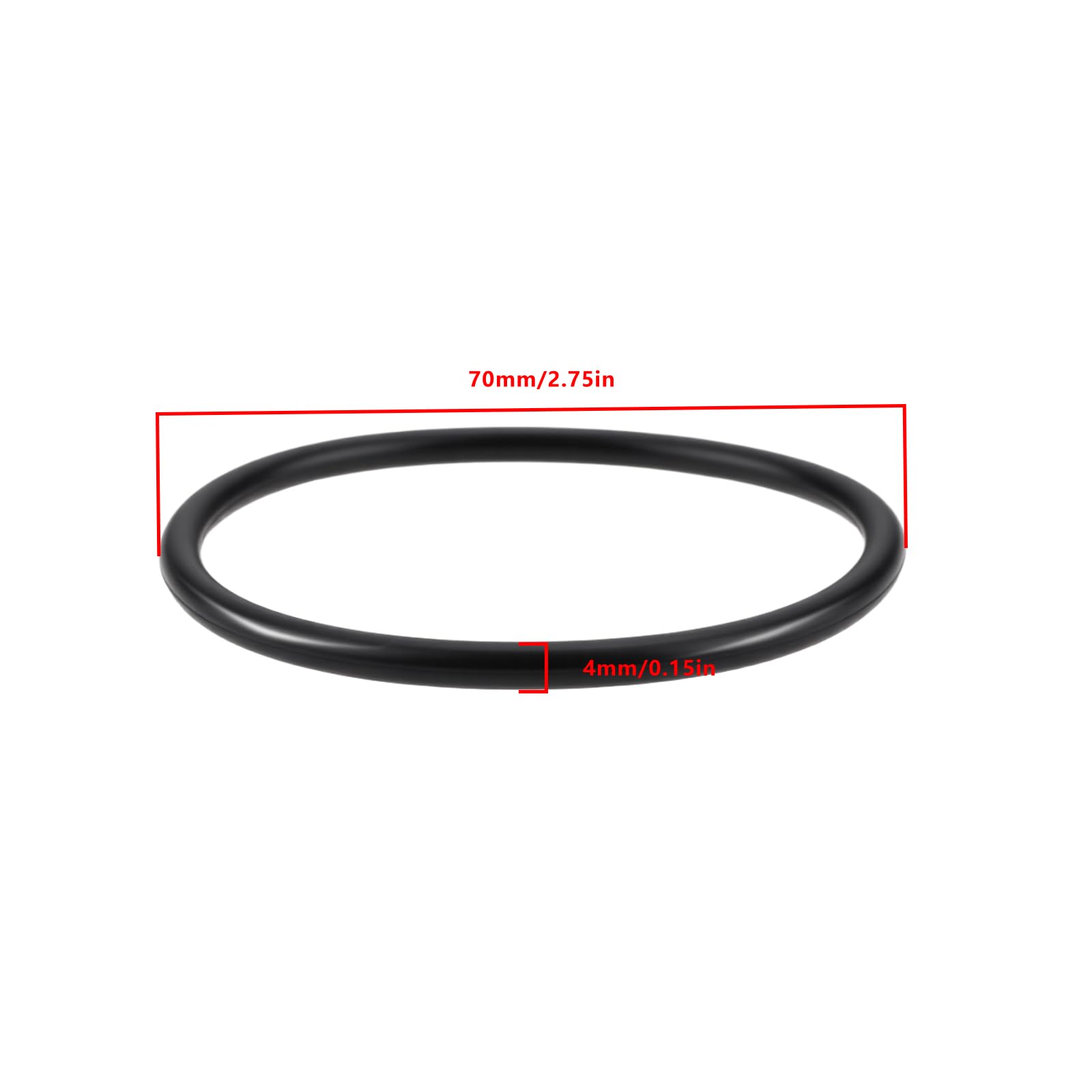Briny River 5PCS Bottom O-Ring 404482 OD 70 x 4mm Compatible with Paslode IM350 Nailer - Image 4
