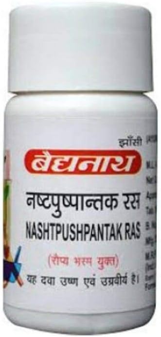 Baidyanath Jhansi Nashtpushpantak Ras, 80 Tablets