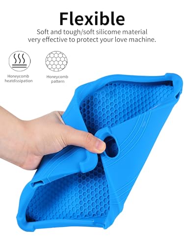 Coque TECLAST T65 13.4 antichoc évite les rayures silicone bleu - 4