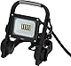 Brennenstuhl LED Baustrahler JARO 1060 M (10W, 1150lm, 6500K, IP65, 2m Kabel, LED Arbeitsstrahler mit Schnellspannverschluss)