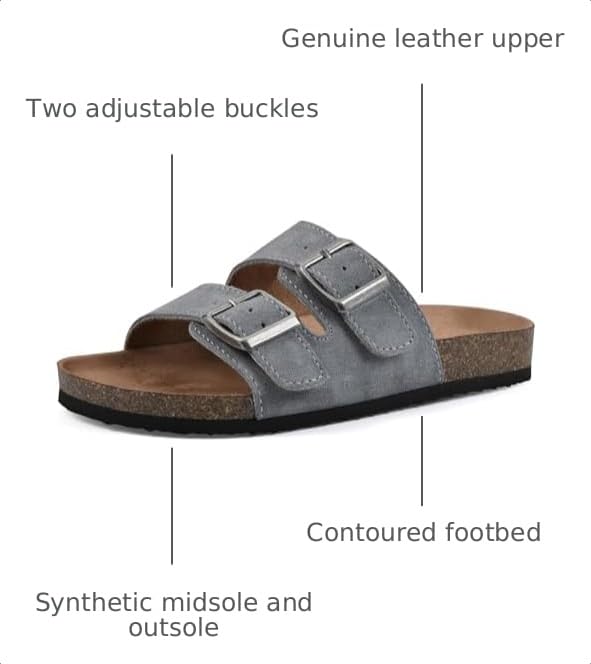 Image of WHITE MOUNTAIN Kids Girls' Helga Slide Footbed Sandal