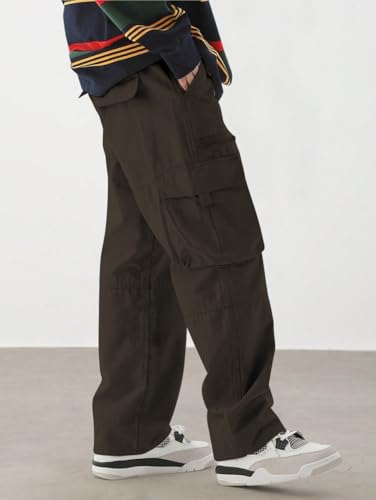 Image of ZAFUL Men's Wild Cargo Loose Fit Casual Pants