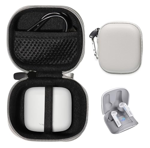 CaseSack Case for asus ROG Cetra True Wireless Gaming Headphones (White)